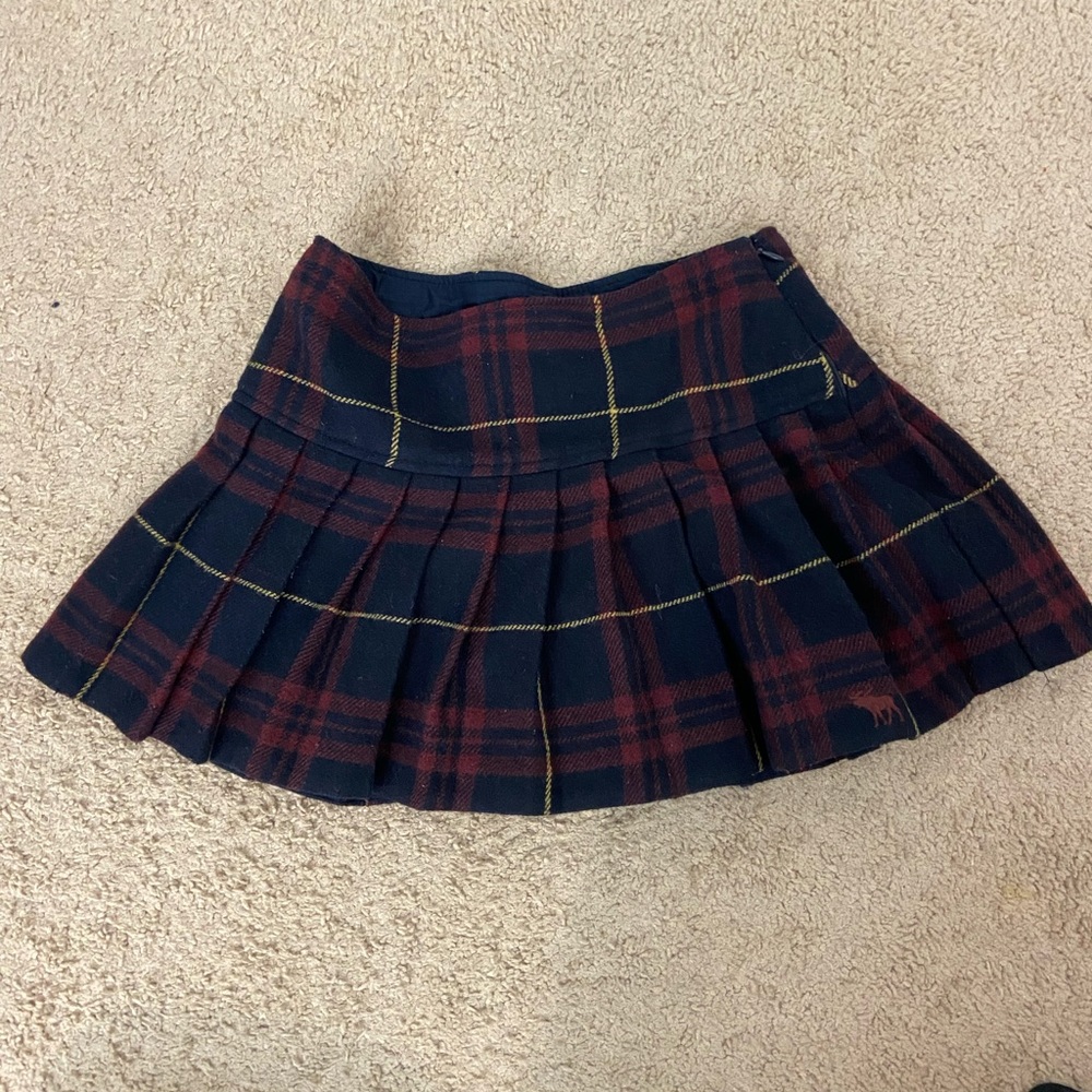 Plaid Mini Skirt